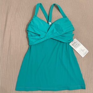 Lululemon Athletica Turquoise Strappy Top